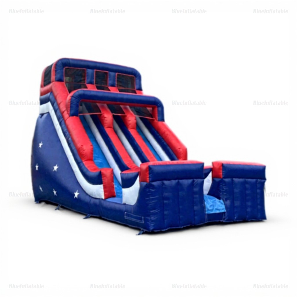 Patriotic Inflatable Water Slide & Pool Rental