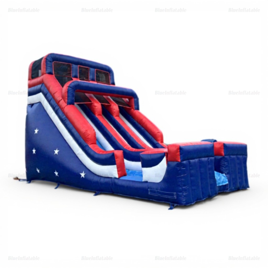 Patriotic Inflatable Water Slide & Pool Rental - Image 2