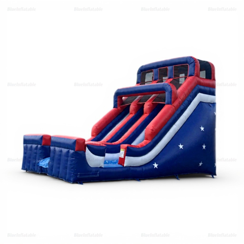 Patriotic Inflatable Water Slide & Pool Rental - Image 6