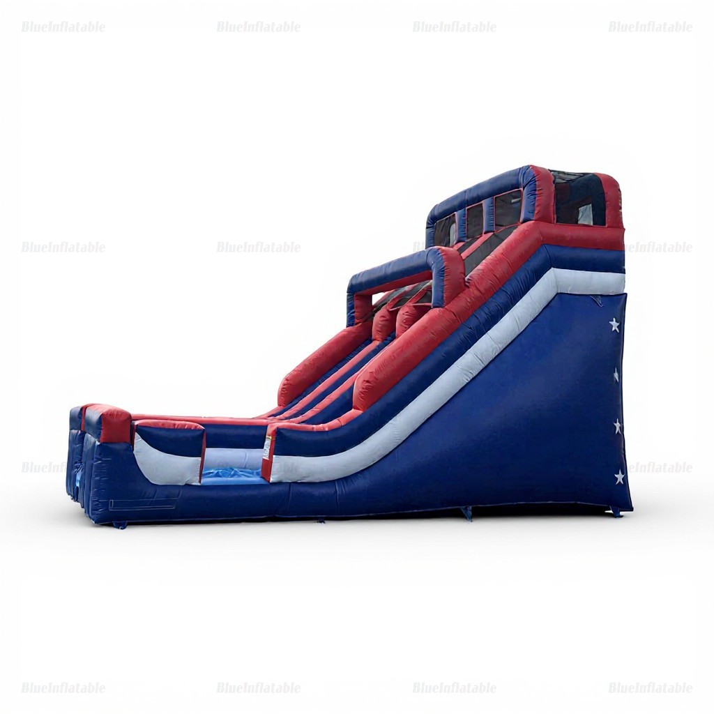 Patriotic Inflatable Water Slide & Pool Rental - Image 7