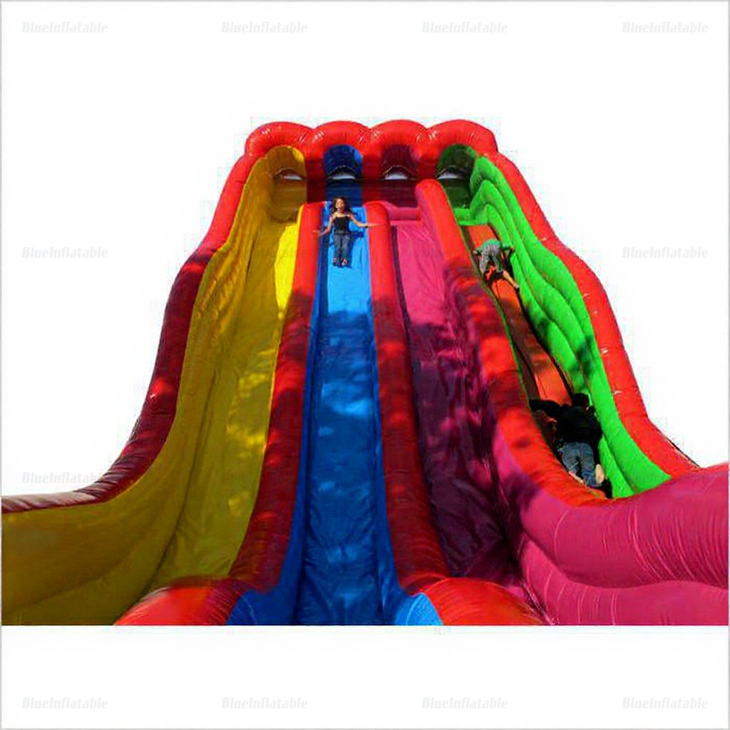 Colorful Inflatable Pool Slide for Inground Pools - Image 2