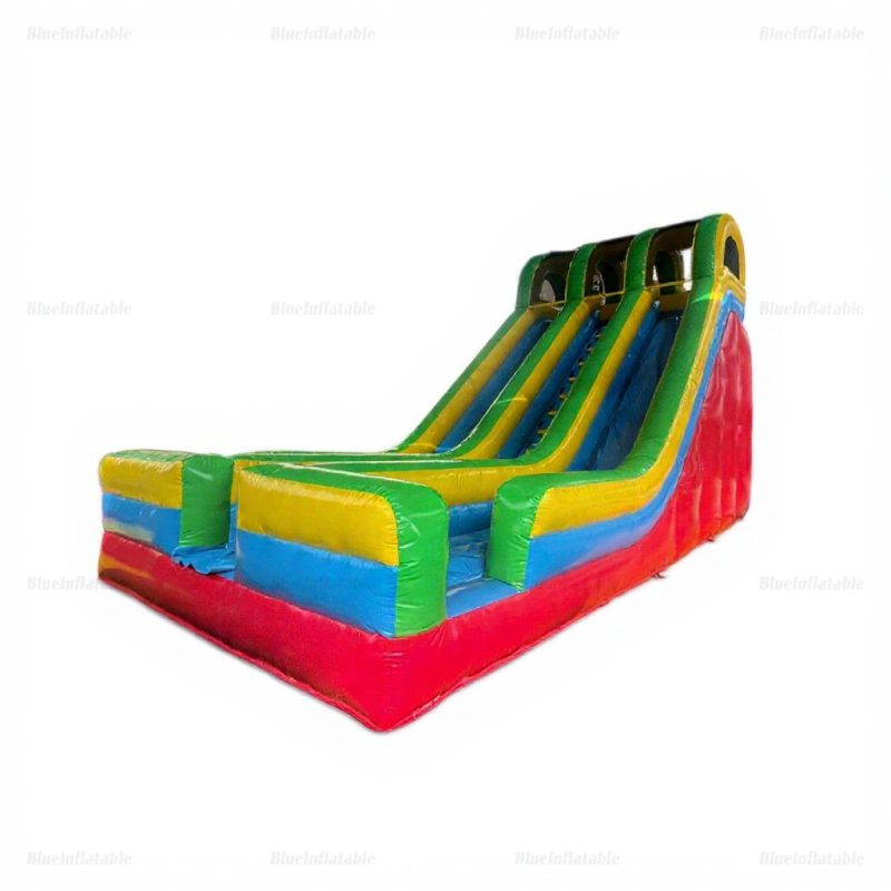 Giant Commercial Double Lane Inflatable Water Slide Rental