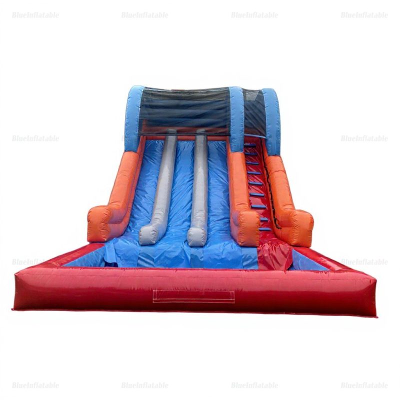 Giant Inflatable Water Slide with Pool