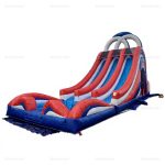 Giant Inflatable Water Slide for Adults Outdoor Pool