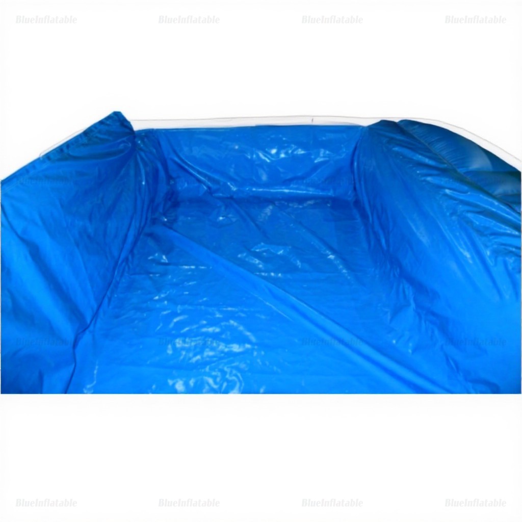 Green Marble Dual Lane Inflatable Water Slide Park - Image 9