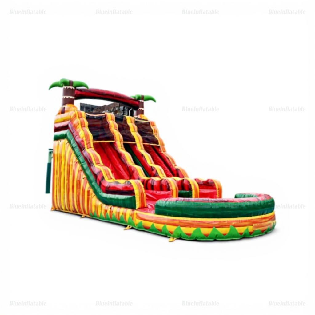 Commercial Inflatable Water Slide & Pool Bounce House Combo - Image 5
