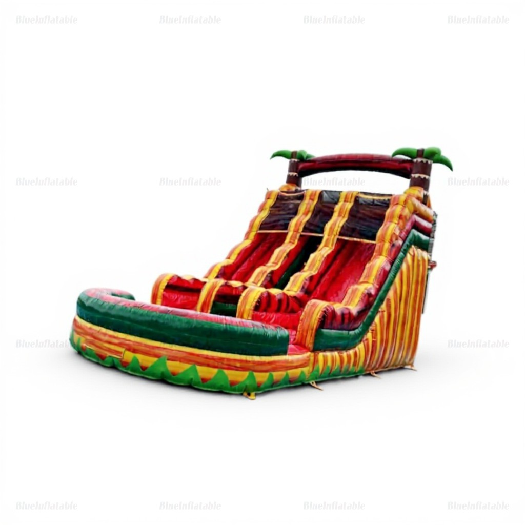 Commercial Inflatable Water Slide & Pool Bounce House Combo - Image 6