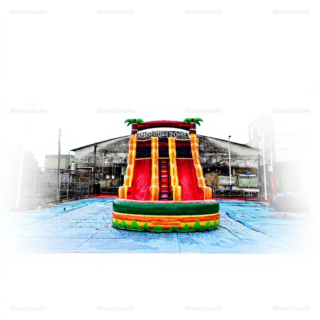 Commercial Inflatable Water Slide & Pool Bounce House Combo - Image 7