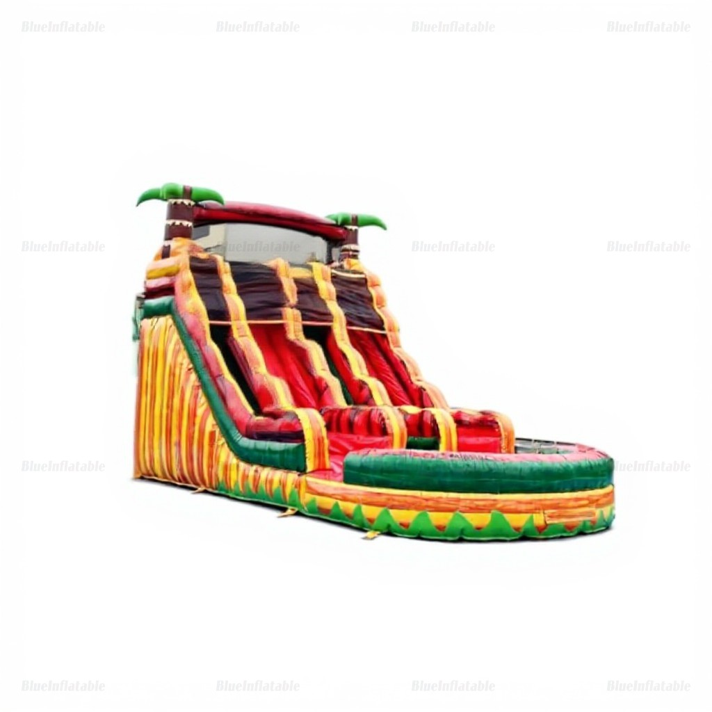 Commercial Inflatable Water Slide & Pool Bounce House Combo - Image 8