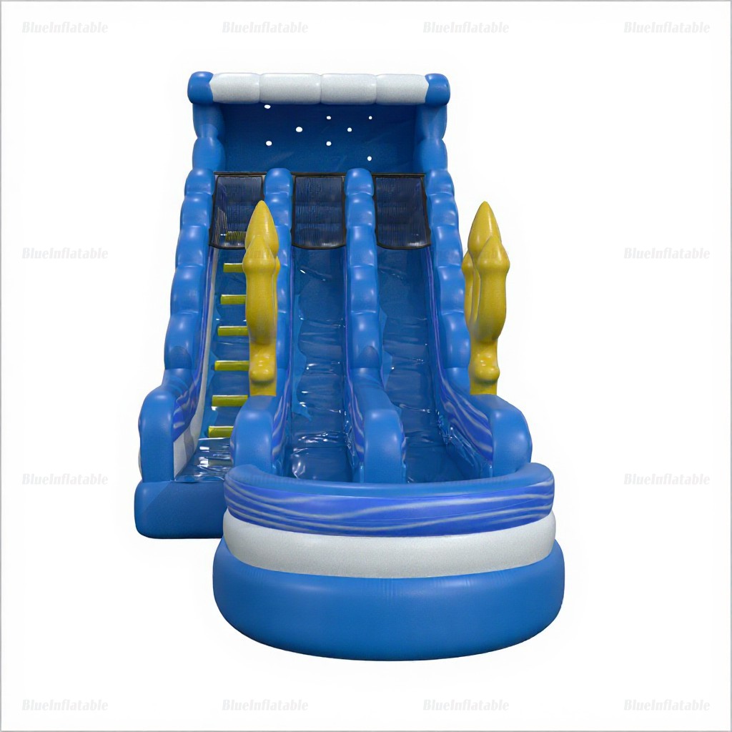 Golden Trident Ocean Inflatable Water Slide Rental - Image 7