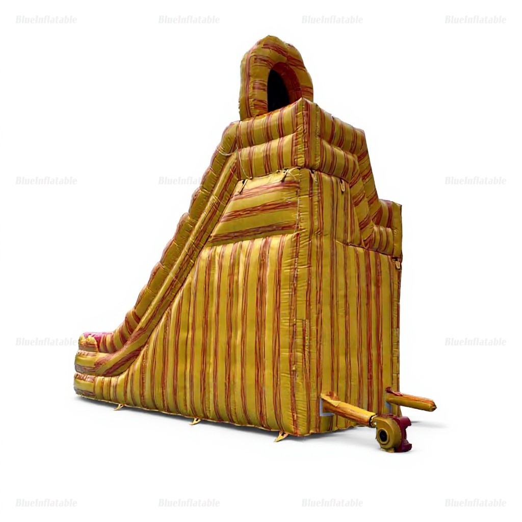 Fire & Ice Dual Lane Inflatable Water Slide with Pool - Image 2