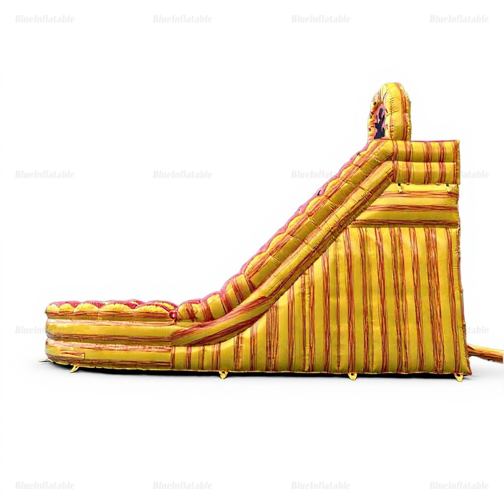 Fire & Ice Dual Lane Inflatable Water Slide with Pool - Image 8