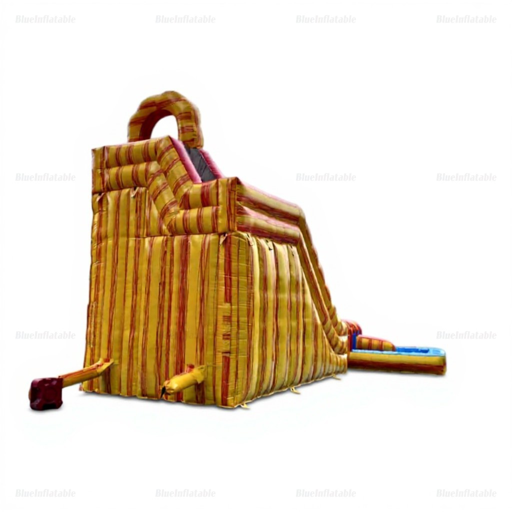 Fire & Ice Dual Lane Inflatable Water Slide with Pool - Image 10