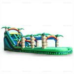 Rainbow Inflatable Water Slide for Kids & Adults