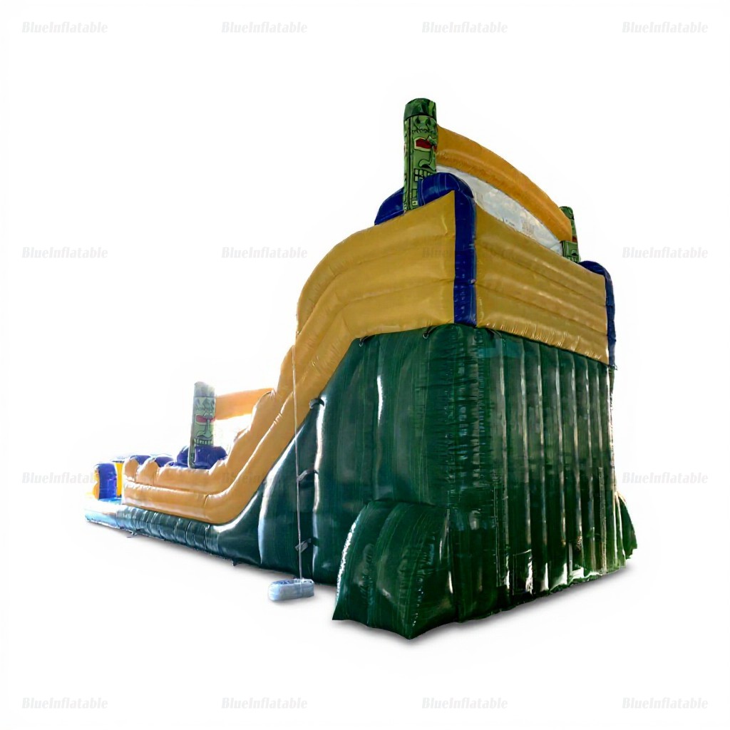 Tiki Shot Dual Lane Inflatable Water Slide & Pool - Image 5