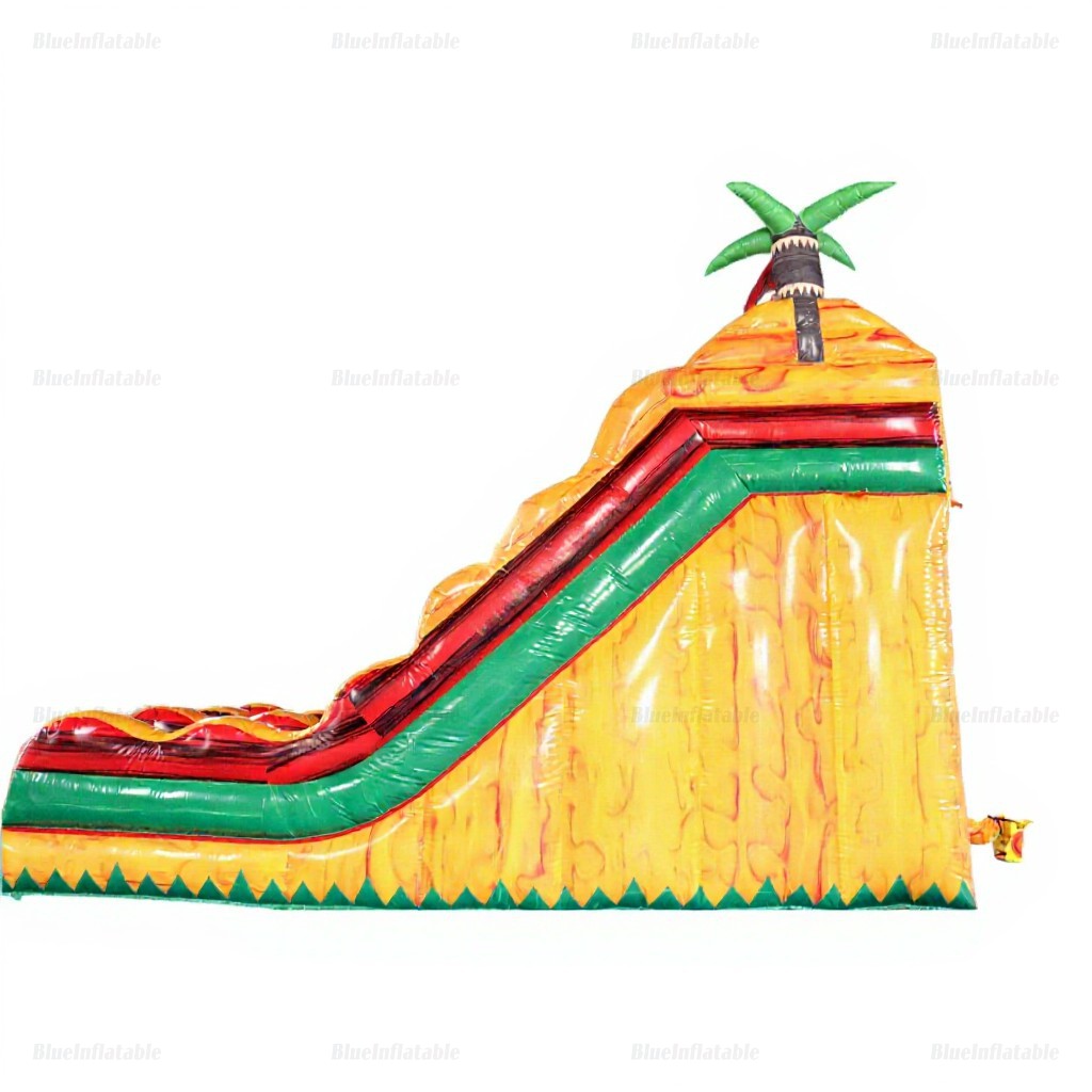 Tropical Giant Inflatable Water Slide with Pool Combo - Image 8