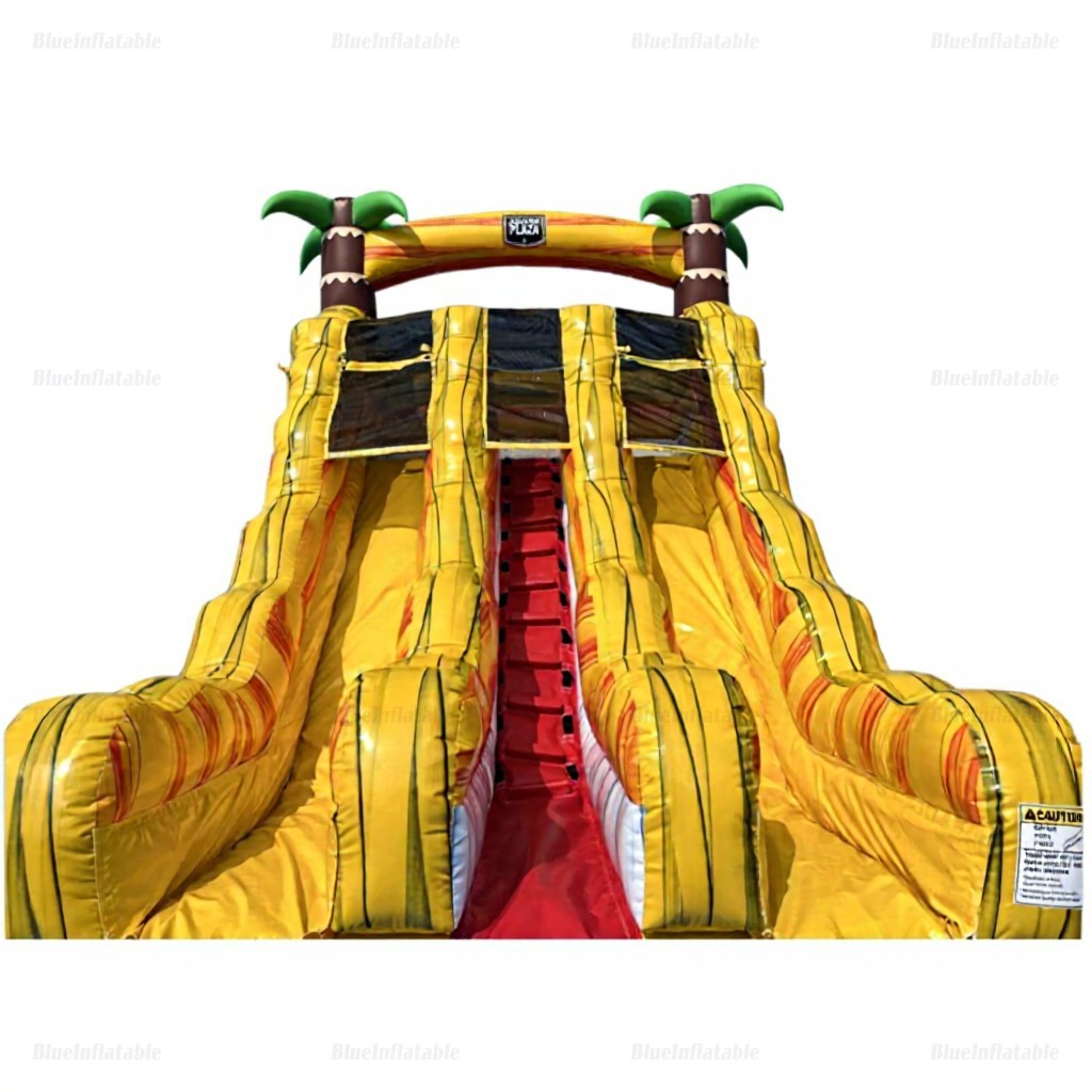 Tropical Wave Inflatable Water Slide with Pool Rental - Image 2