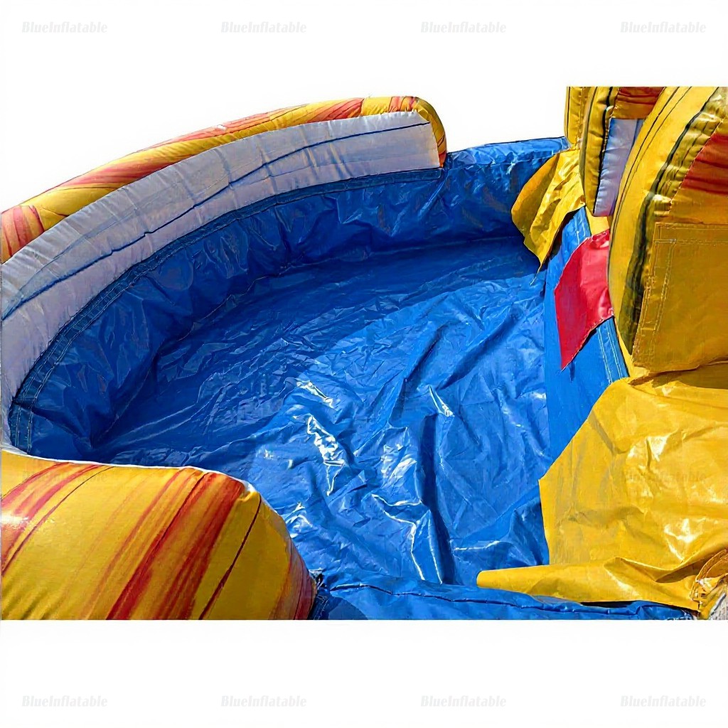 Tropical Wave Inflatable Water Slide with Pool Rental - Image 4