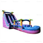 Triple Splash Inflatable Water Slide for Adults