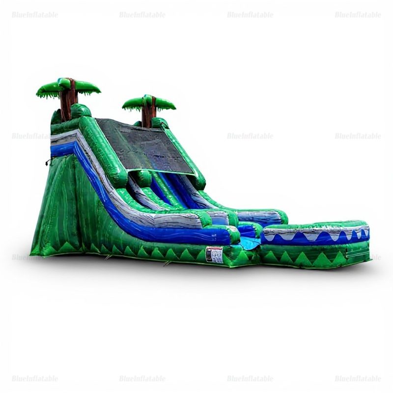 Giant Commercial Inflatable Water Slide & Pool