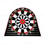 Commercial Inflatable Football Dart Board Game