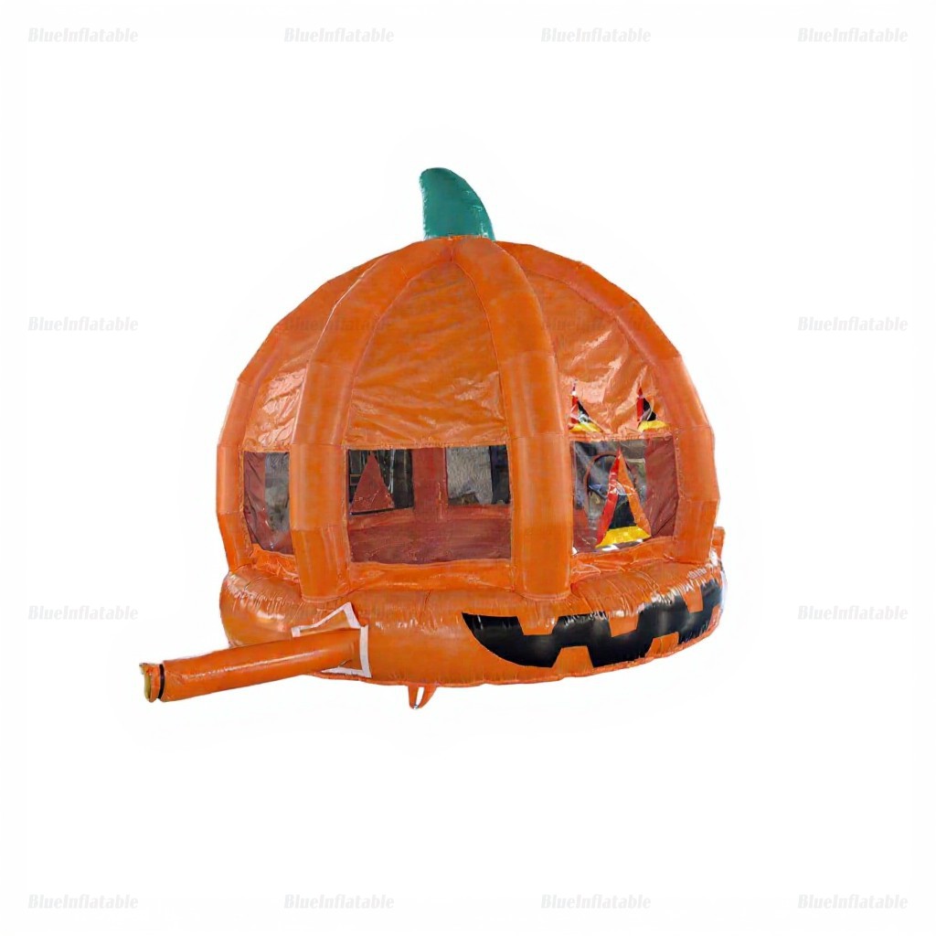 Pumpkin Halloween Inflatable Bounce House Rental - Image 3