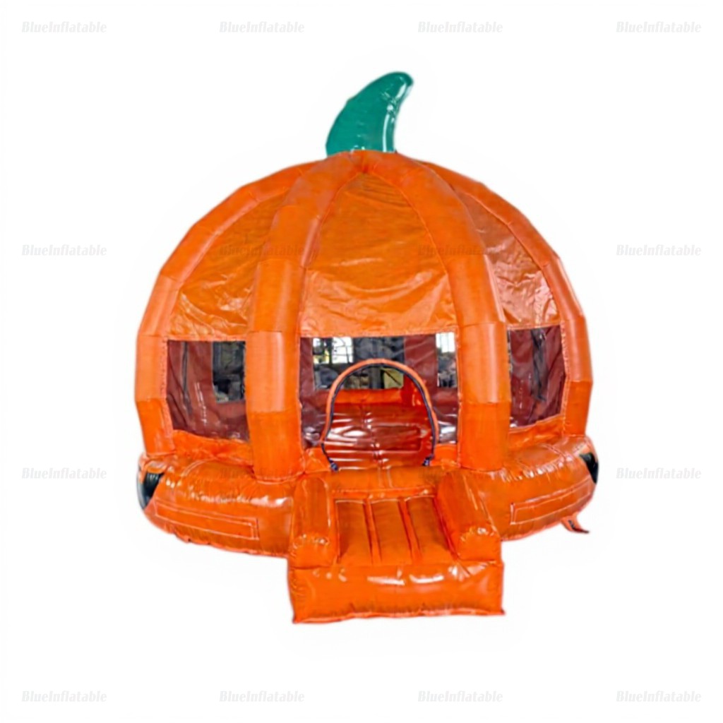 Pumpkin Halloween Inflatable Bounce House Rental - Image 5