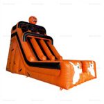 Giant Halloween Double Inflatable Dry Slide Rental