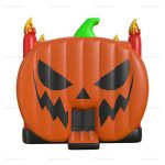Giant Pumpkin Halloween Inflatable Water Slide Rental