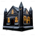 Halloween Pumpkin Haunted Castle Bounce House Rental