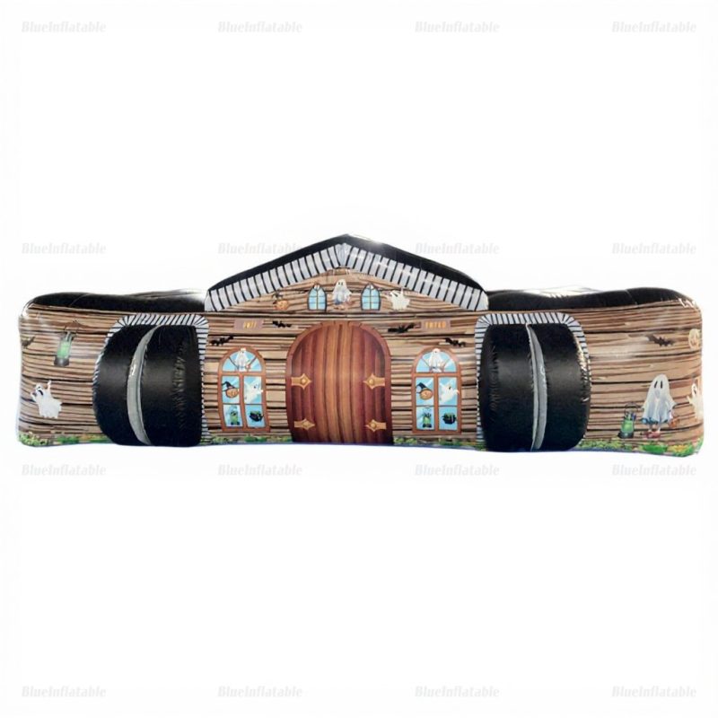 Halloween Inflatable Haunted House Maze Game