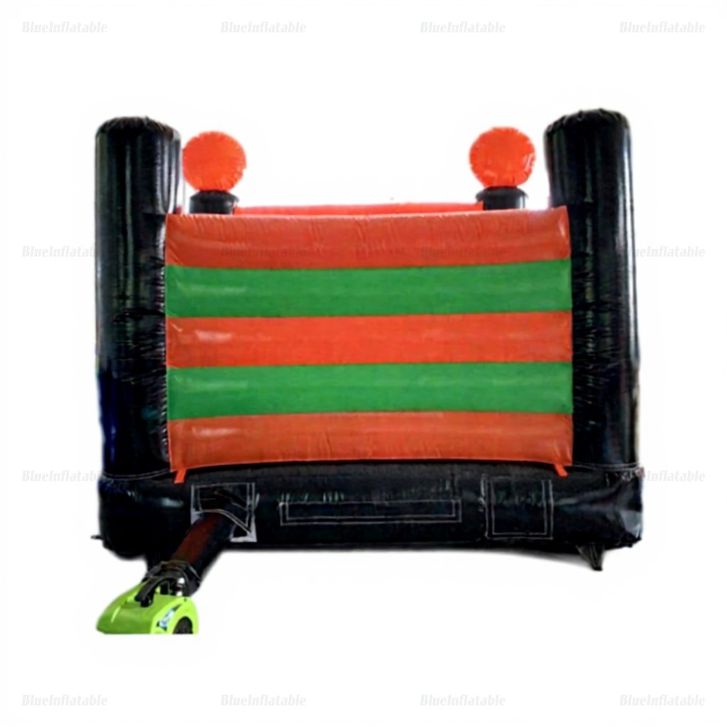 Halloween Pumpkin Inflatable Bounce House & Slide Combo - Image 4