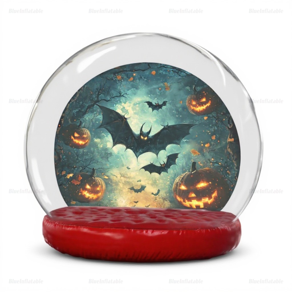 Halloween Inflatable Snow Globe Yard Decoration