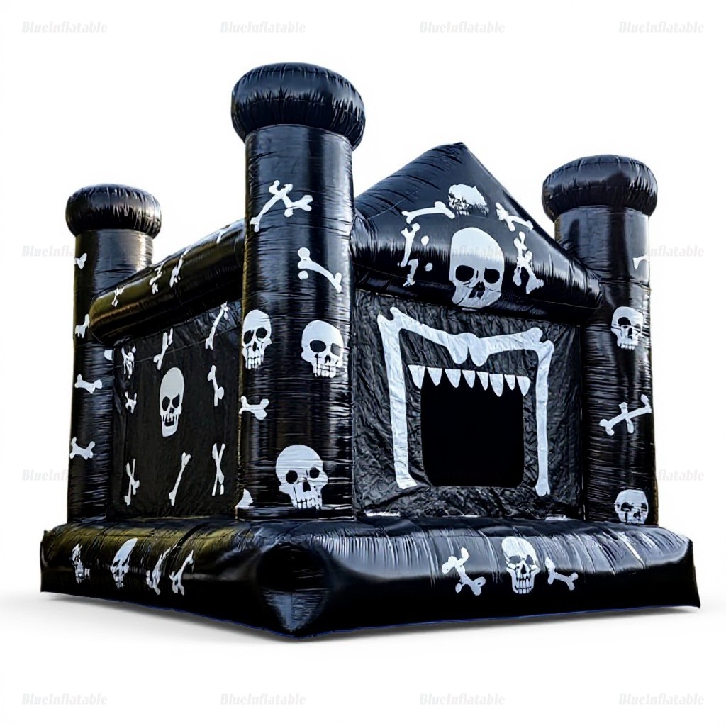 Halloween Skull Inflatable Bounce House