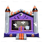 Halloween Pumpkin & Ghost Inflatable Bounce House