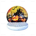 Halloween Inflatable Snow Globe Photo Booth House