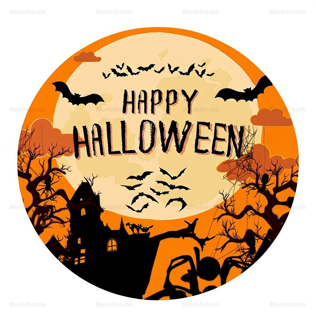 Halloween Inflatable Snow Globe Photo Booth House - Image 2