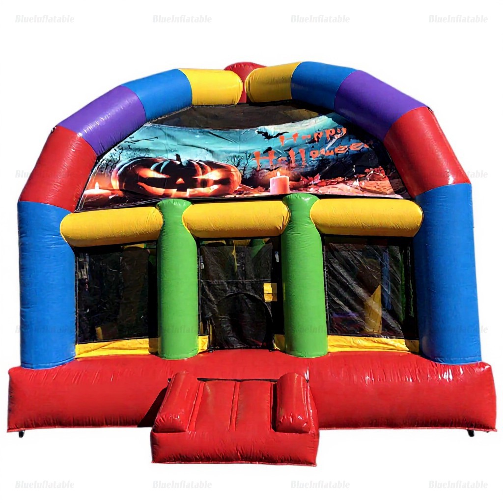 Pumpkin Dome Halloween Bounce House Rental