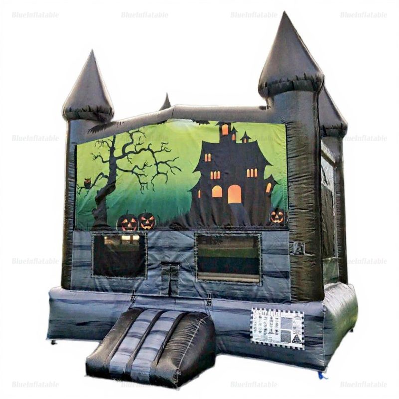 Haunted House Halloween Inflatable Bounce Castle Rental
