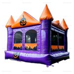 Halloween Pumpkin Inflatable Bounce House for Indoor & Outdoor Parties