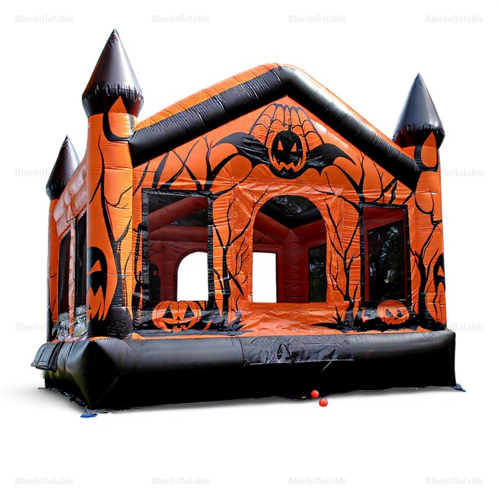 Halloween Pumpkin Inflatable Bounce House Rental