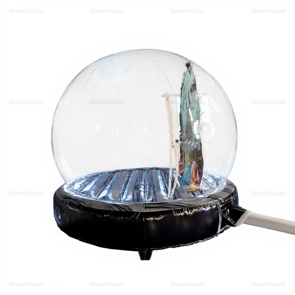 Halloween Pumpkin Globe Bounce House & Photo Booth - Image 3