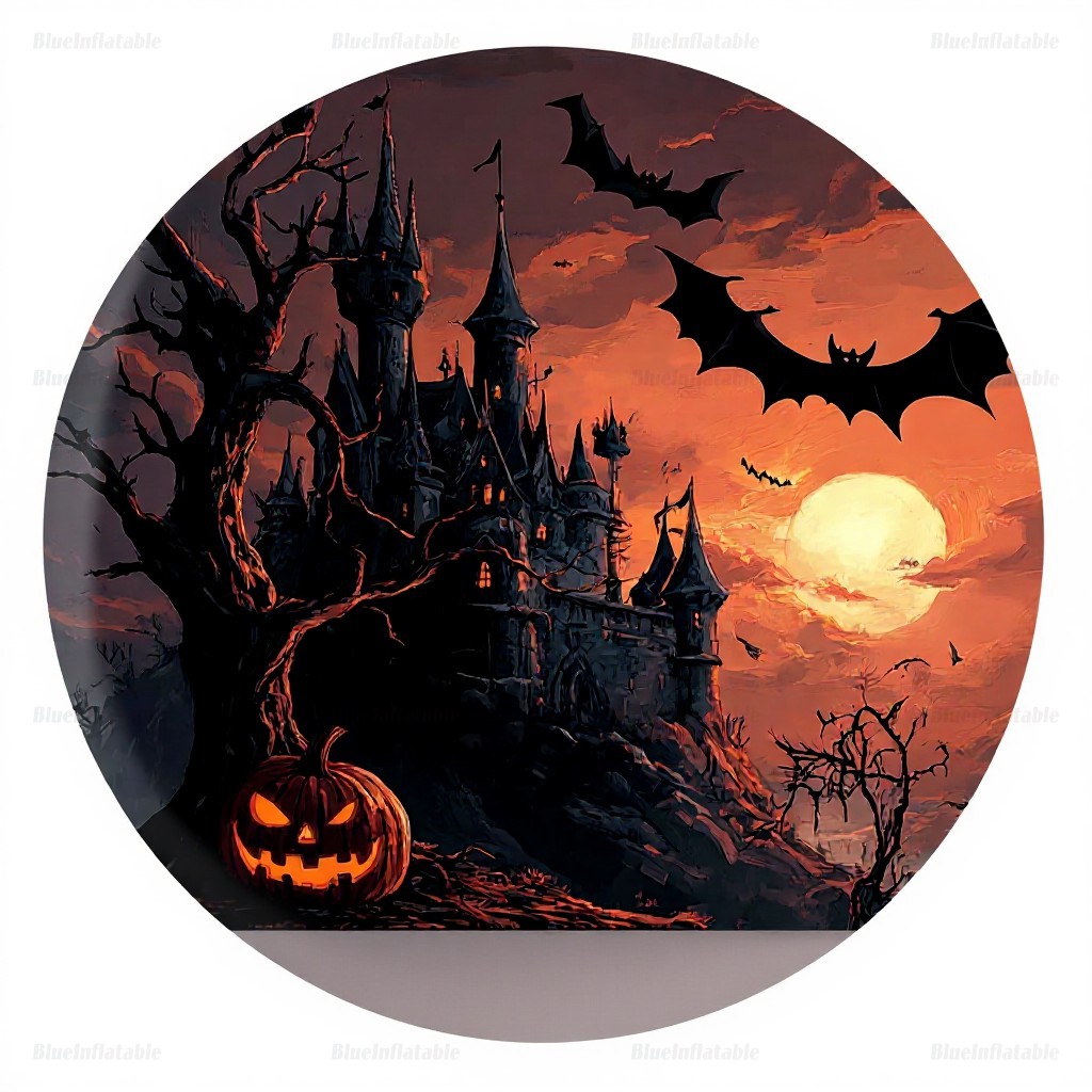 Halloween Pumpkin Globe Bounce House & Photo Booth - Image 4