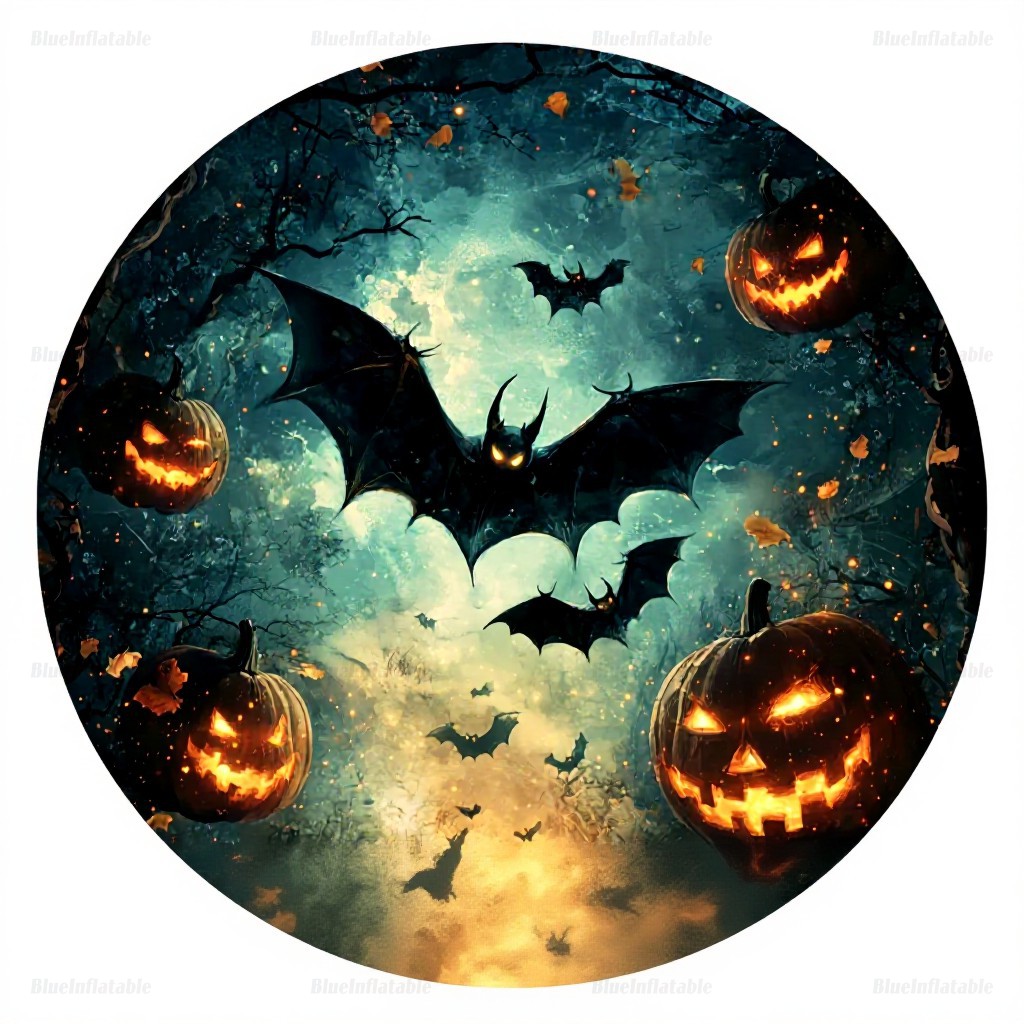 Halloween Pumpkin Globe Bounce House & Photo Booth - Image 7