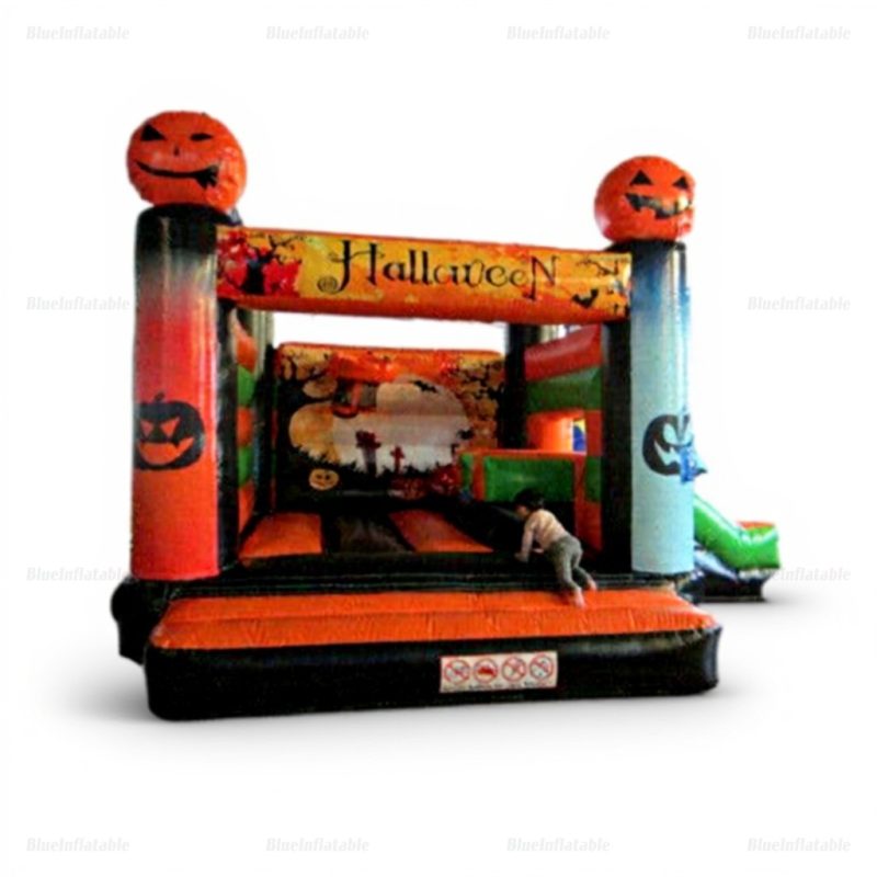 Halloween Pumpkin Minnie Mouse Inflatable Bounce Castle