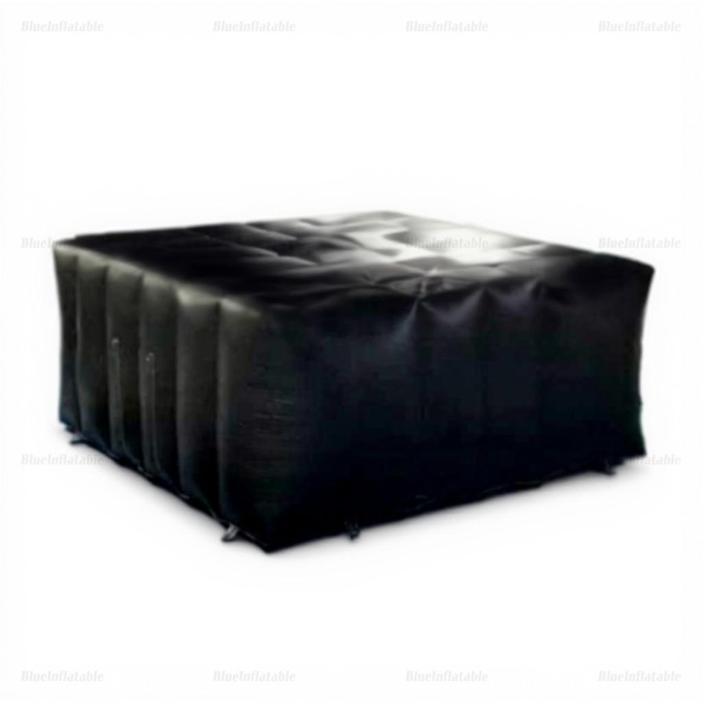 Inflatable Haunted House and Corn Maze