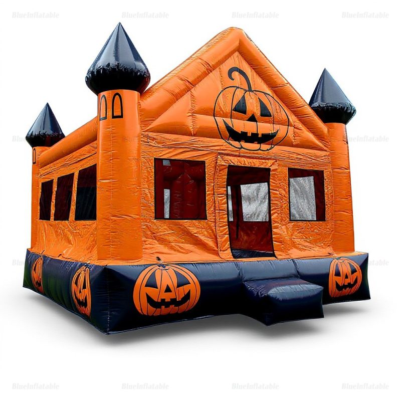 Halloween Pumpkin Inflatable Bounce House Rental