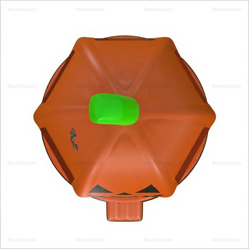Halloween Pumpkin Inflatable Bounce House Slide - Image 5