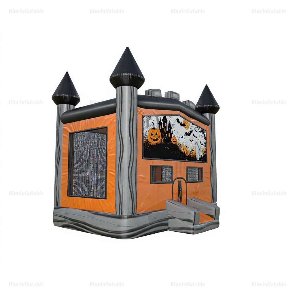 Halloween Ghost Pumpkin Indoor Inflatable Bounce House - Image 2