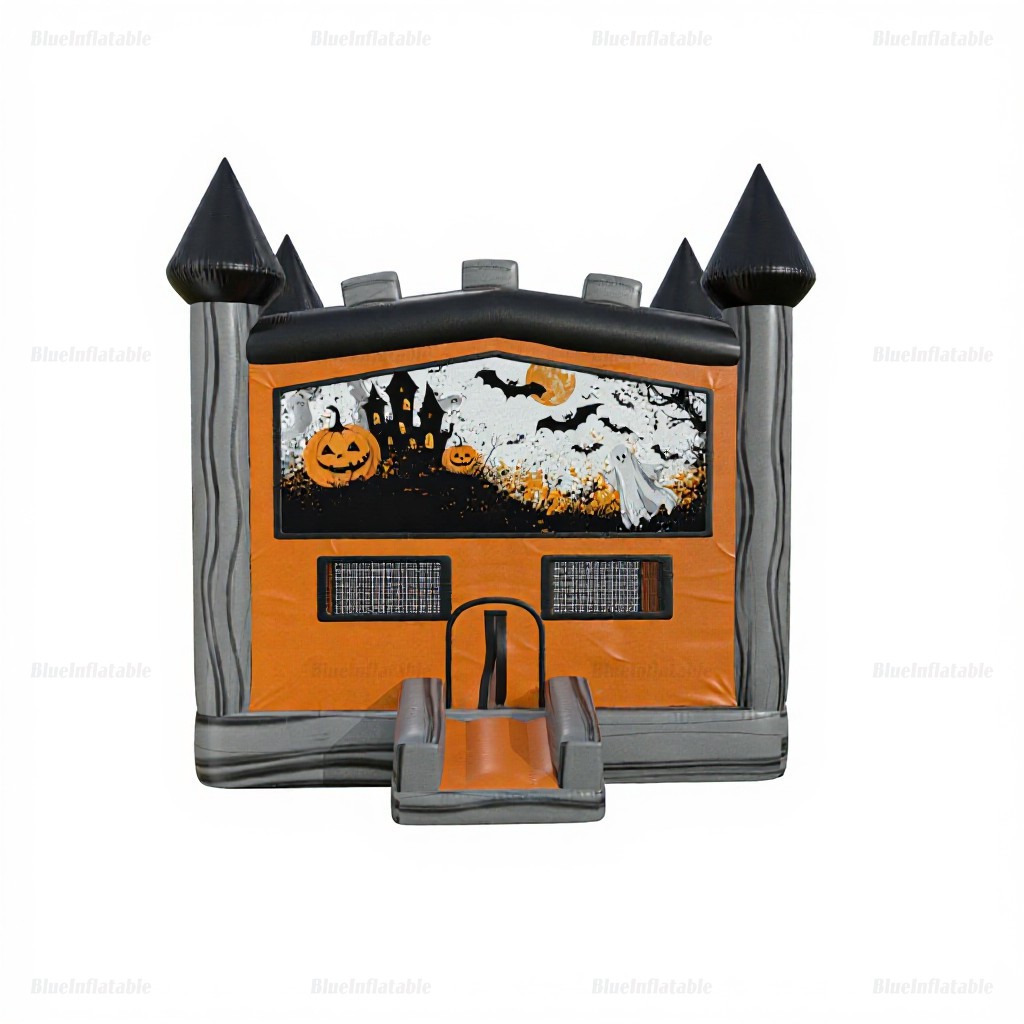 Halloween Ghost Pumpkin Indoor Inflatable Bounce House - Image 3